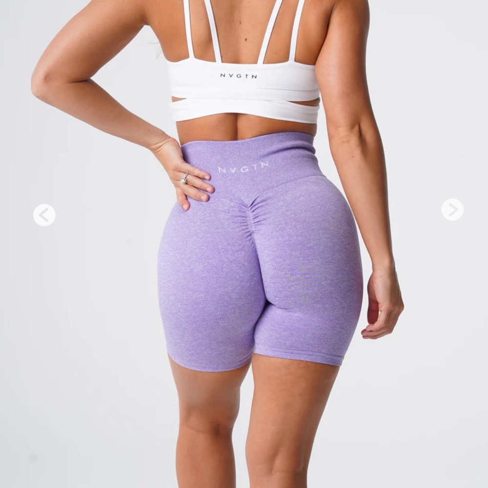 NVGTN Women's Lavender Athletic Shorts